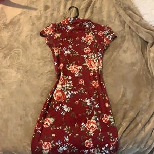 Mini floral dress 💋